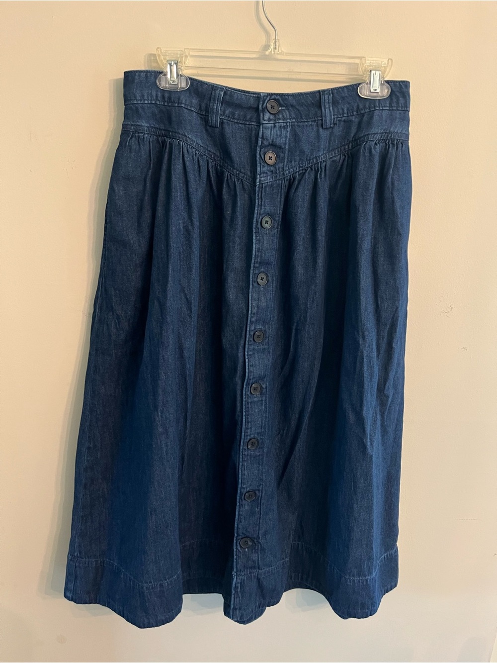 Gap Denim Jean Midi skirt